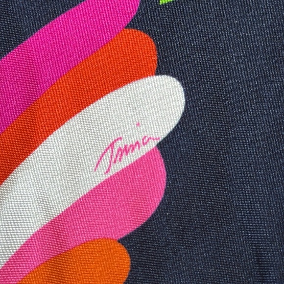 Trina Turk Women's Poolside High Waisted Bikini Bottom Only Size 8 - Picture 9 of 10